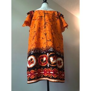 COPY - COPY - African print shift dress